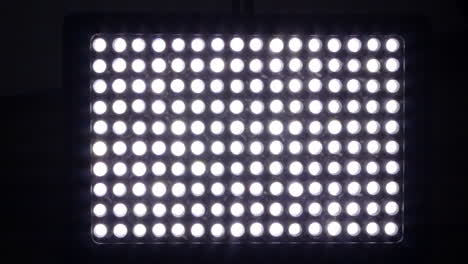 Ein-Led-lichtpanel-Dolly-Schuss