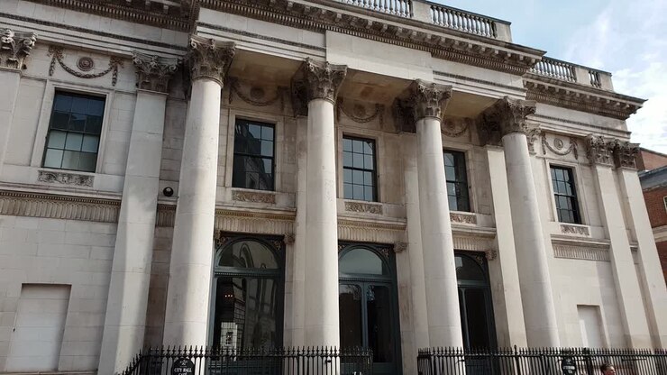 Edificio del Municipio di Dublino in Castle Street