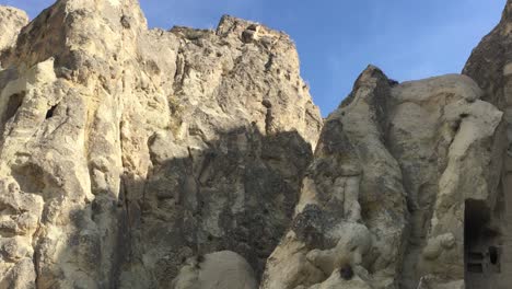 the famous uchisar in cappadocia, turkey