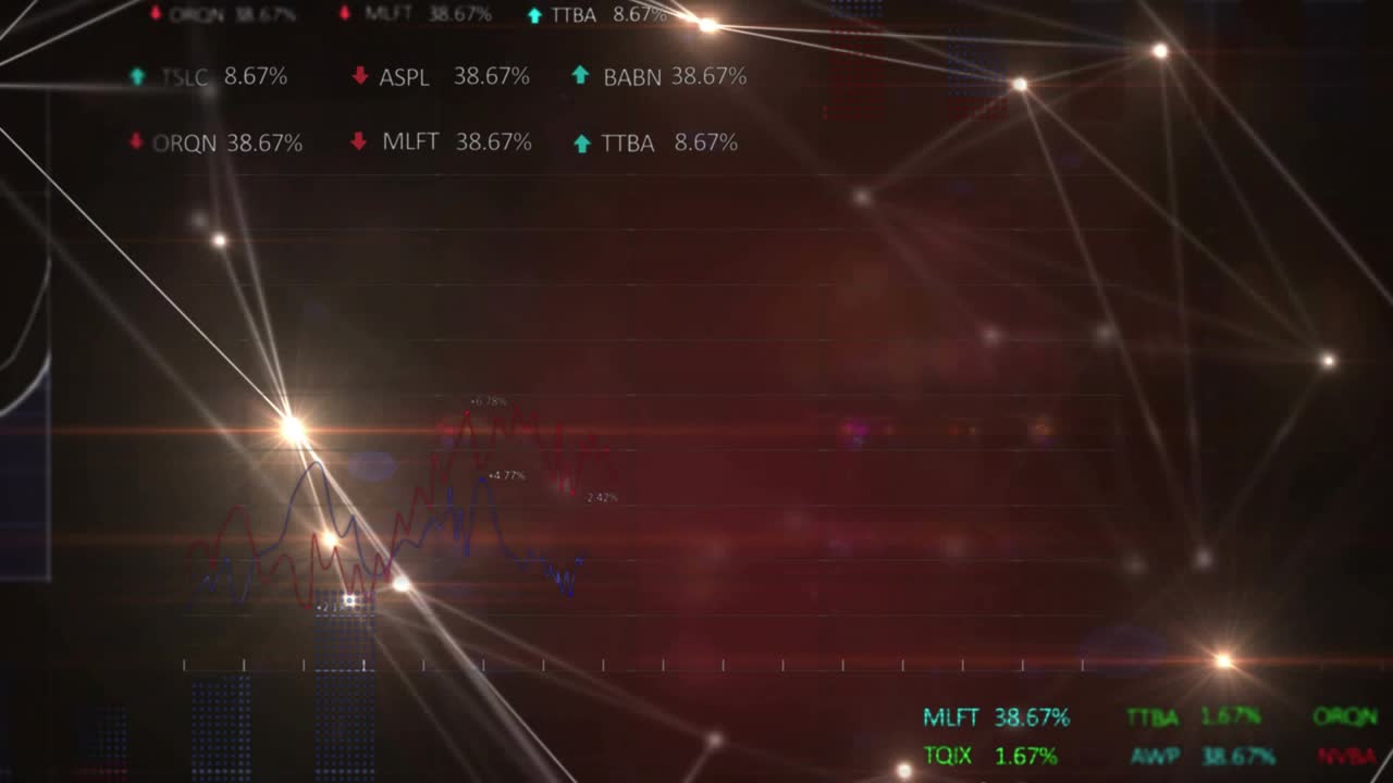 Node mesh emerging, pulsing and linking; HUD fading, flare washing, camera drifting, showing data