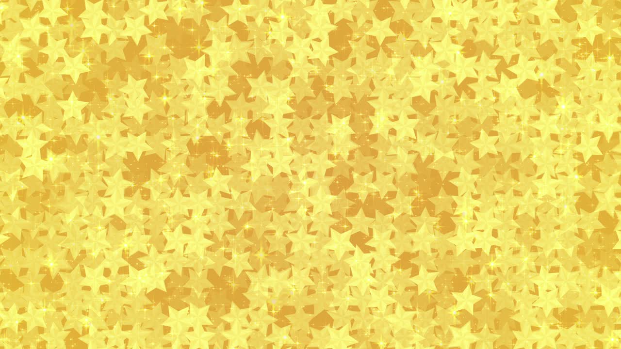 4k Animated Stars. Looped Background