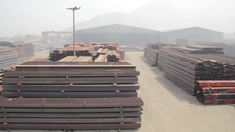 Wide-shot-of-a-metal-plate-storage-facility