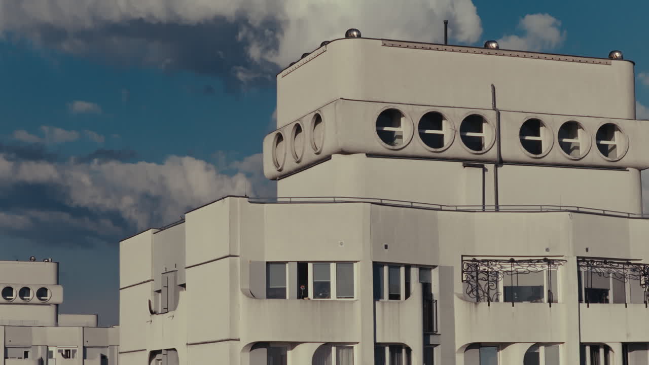 Modern Brutalist Apartment Buildings
