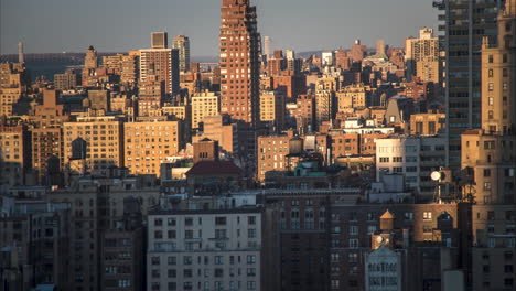 View-from-high-above-Upper-West-Side-in-Manhattan-of-Central-Park-and-a-beautiful-day