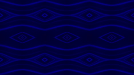 Abstract Neon Blue Geometric Pattern