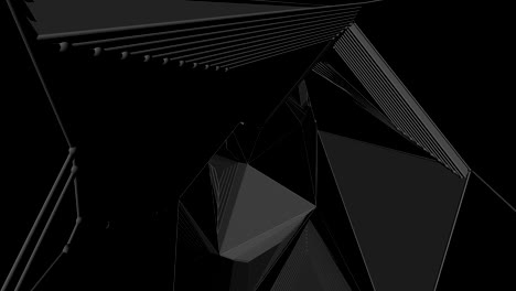an abstract background makes geometric figures.