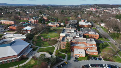 elizabethtown college university campus in etown pa, lancaster county pennsylvania