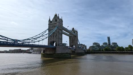 tower bridge and river thames in london