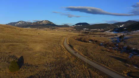 the serene and captivating scenery of kamloops aerial landscape