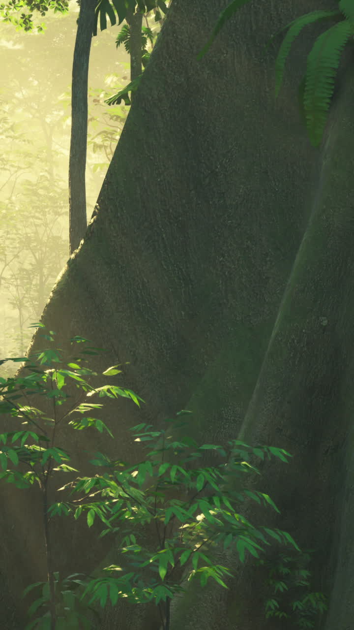 El amanecer en la jungla