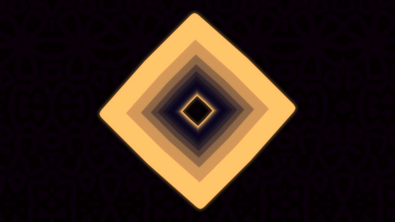 Corporate style with abstract yellow spiral squares
