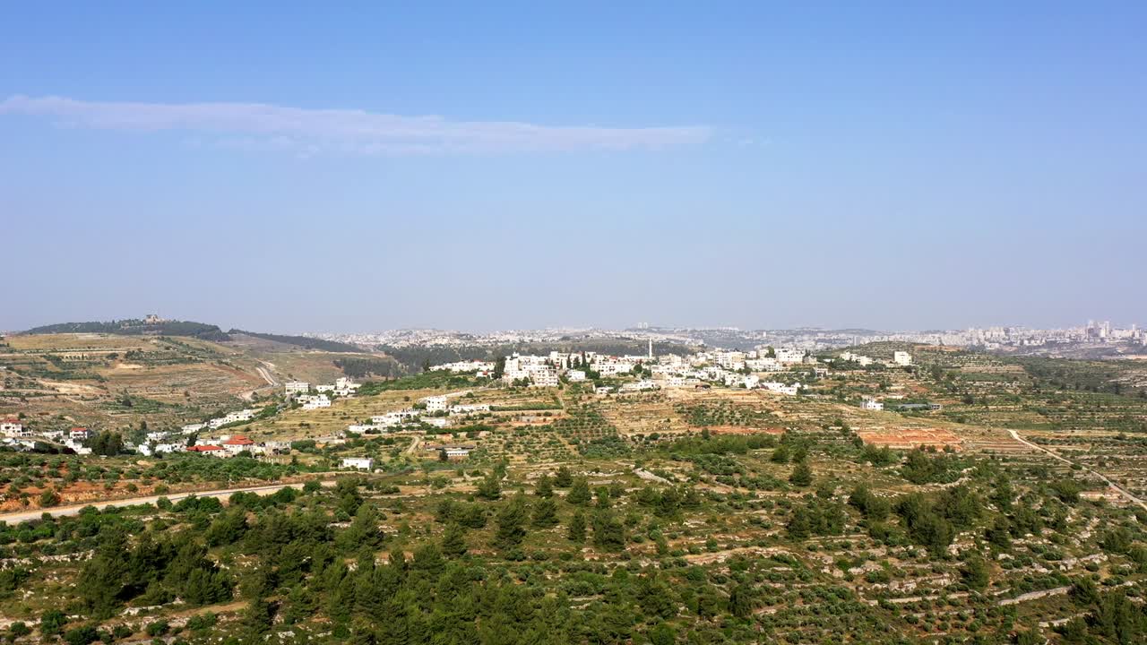 Aldeia Palestina Beit Surik, Vista Aérea