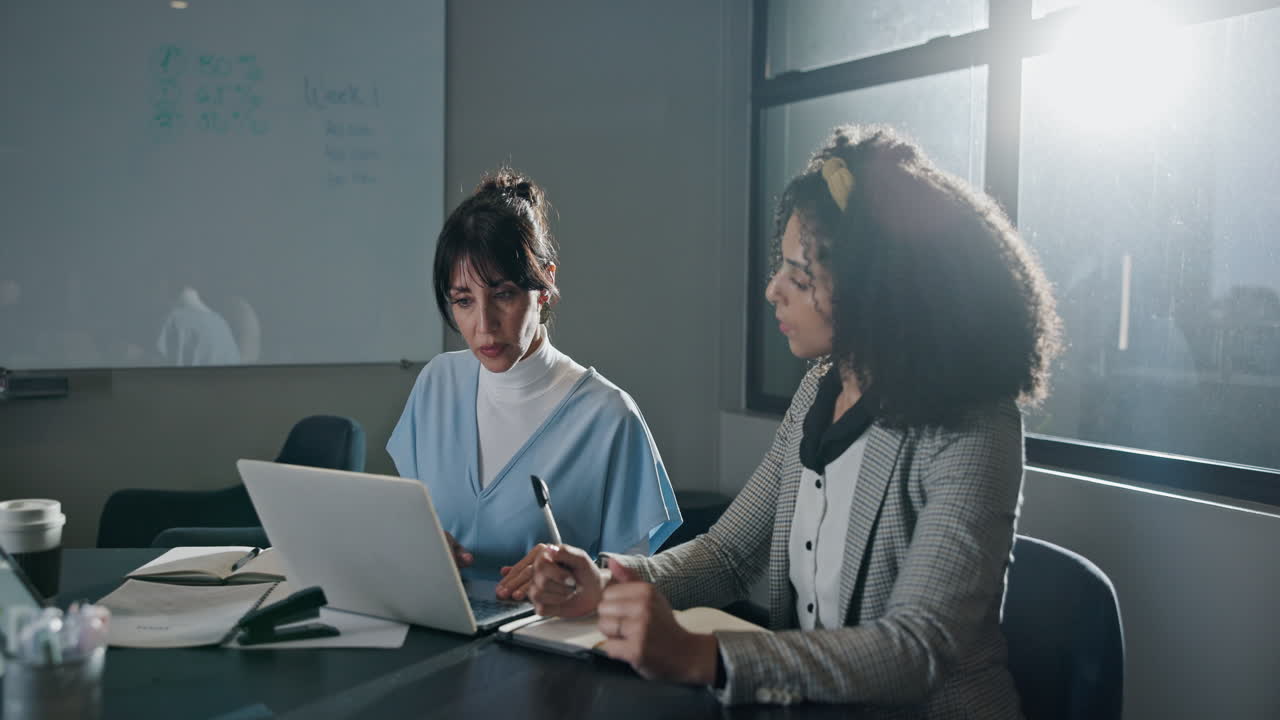 Business meeting in an office