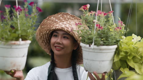 gardener pruning leaves