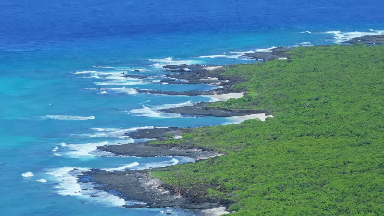 Comoros - Grande Comore - Lac Salé - Zoom on the area of the lake