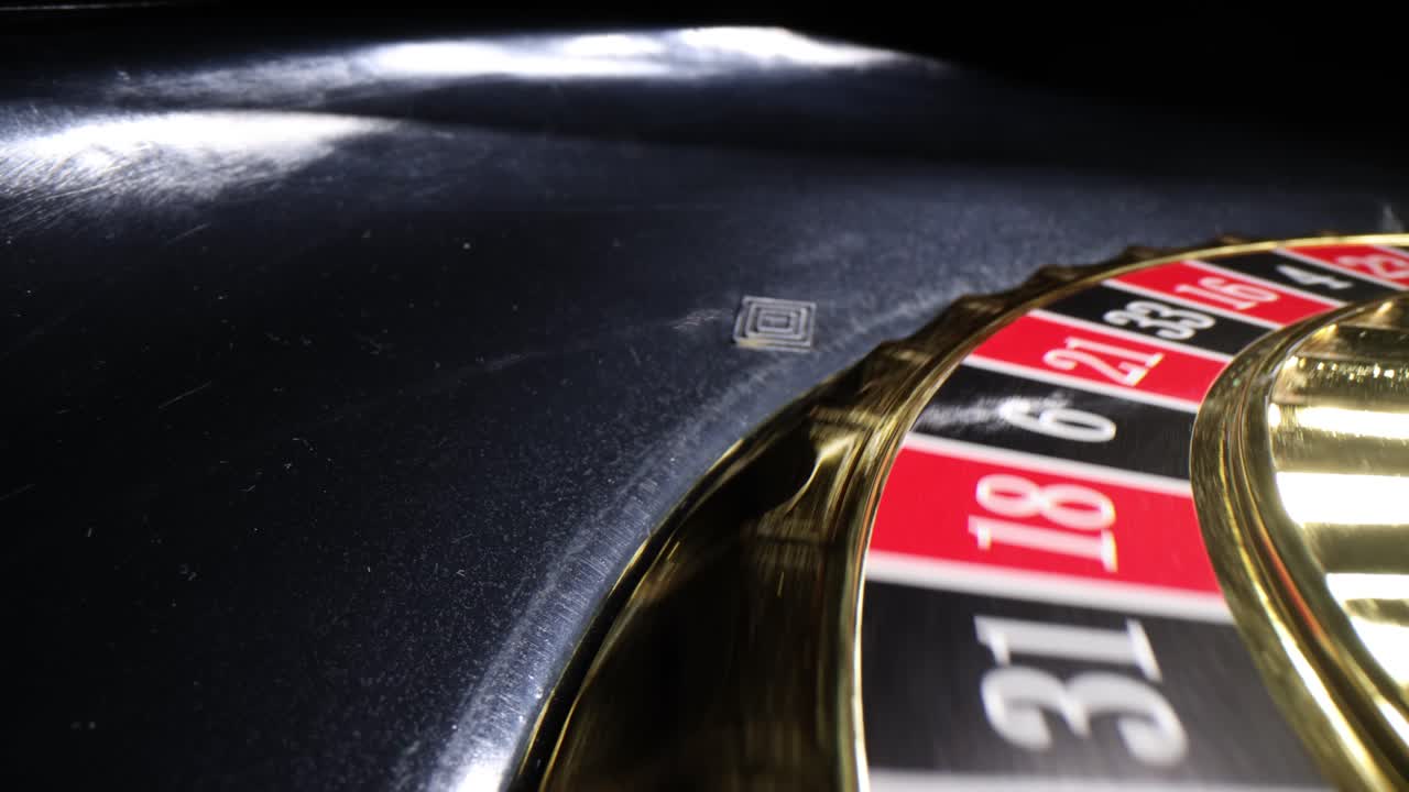 Roulette Wheel Close-Up