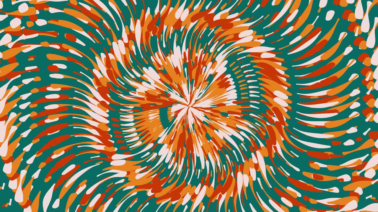 fondo redondo verde y blanco sin costuras