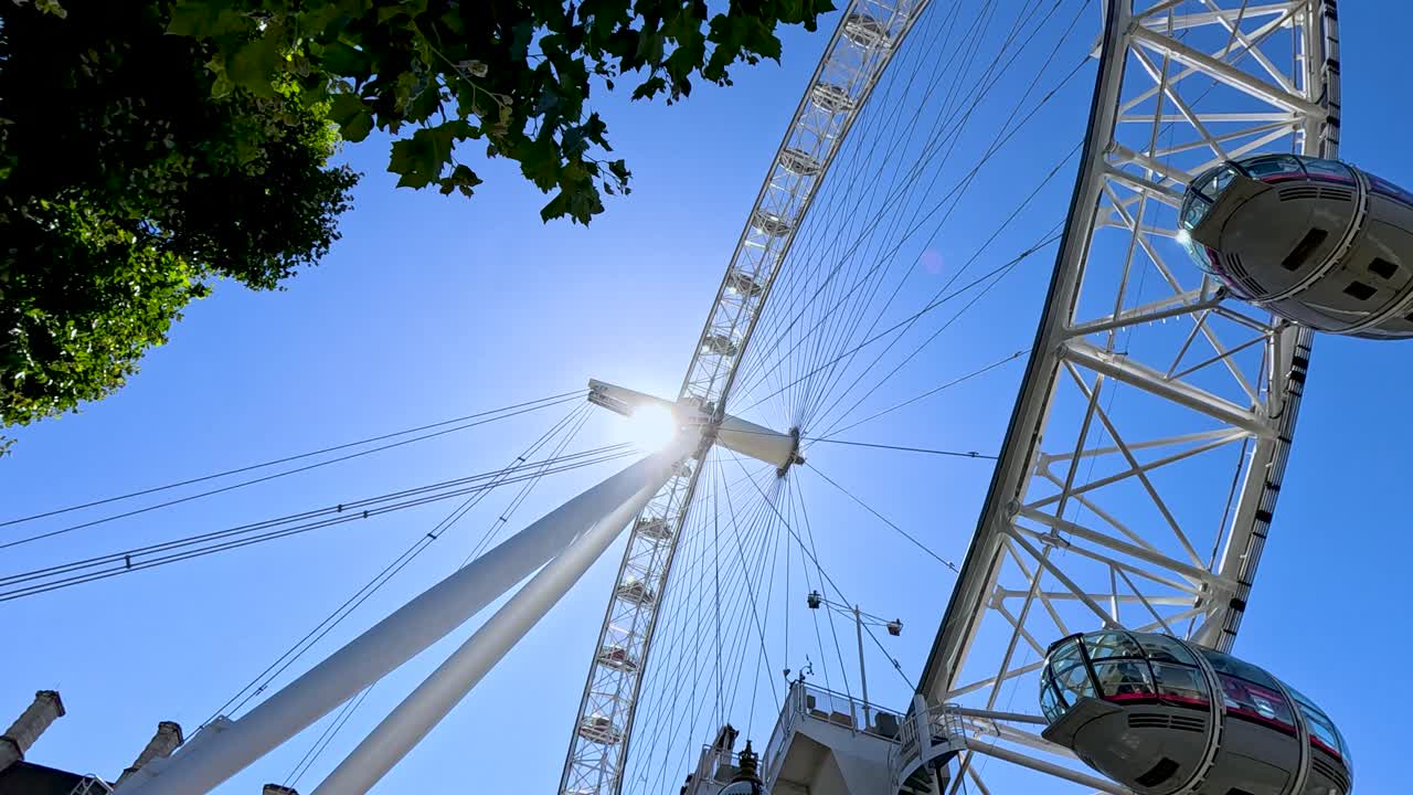 런던 아이 페리스 을 즐기는 사람들