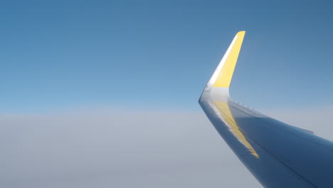 vista desde la ventana del avión