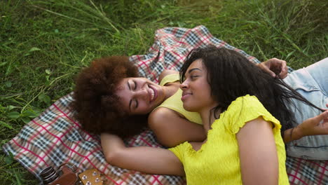 women in a sunflower field