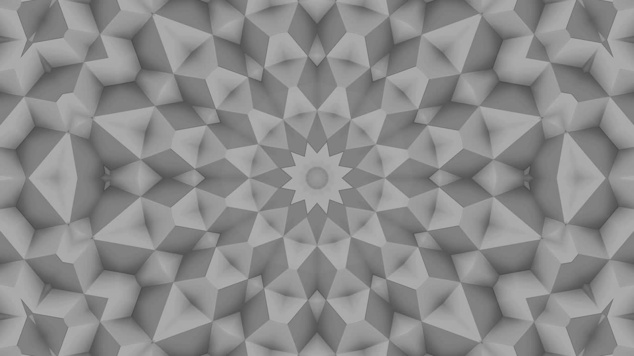 4k 폴리 어두운 색상