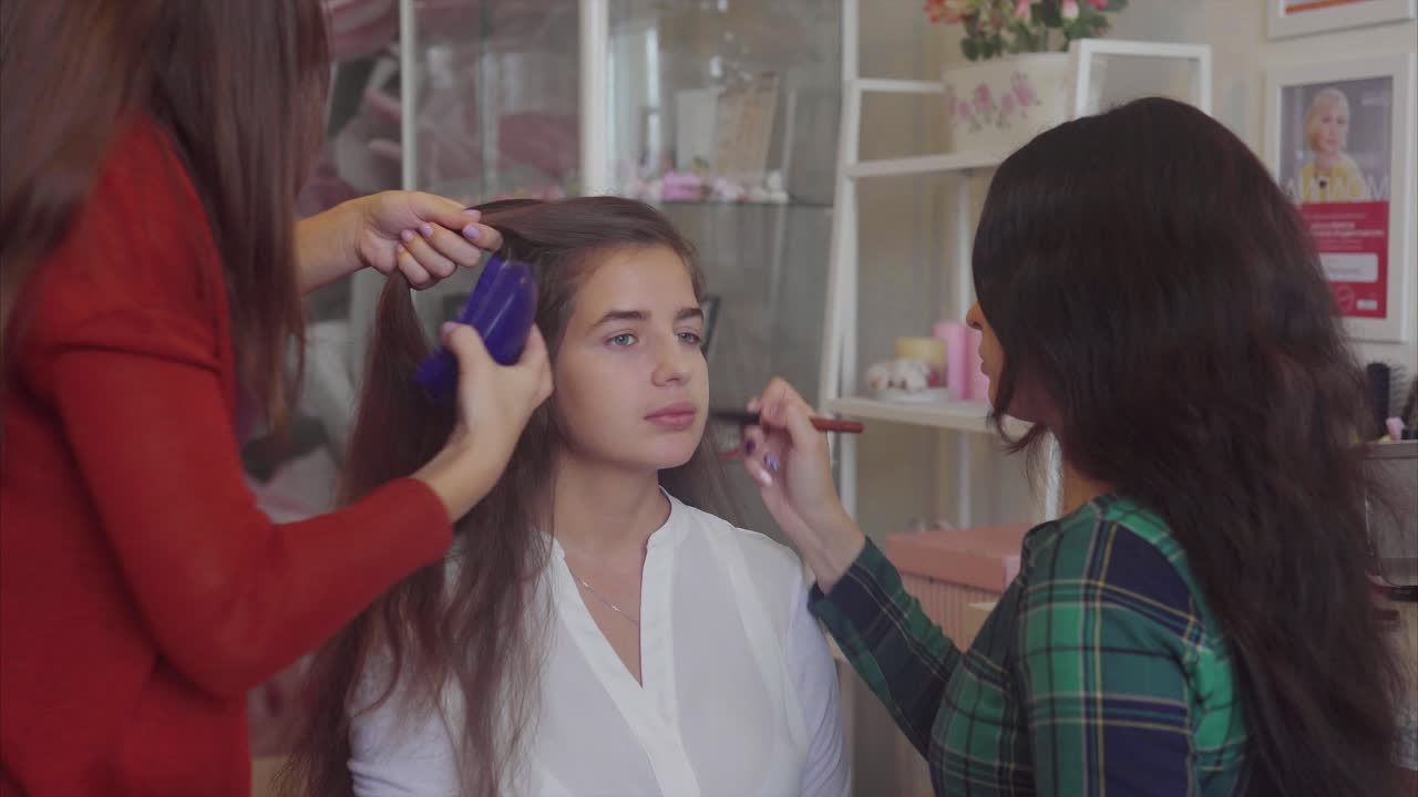 Makeup and Hair Styling Session