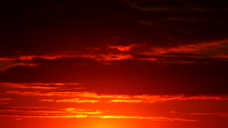 sun time-lapse over an easy morning sky