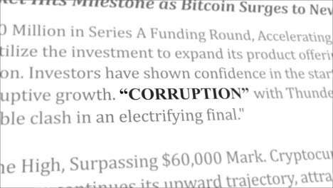 Schlagzeilen-über-Korruption-In-Verschiedenen-Artikeln