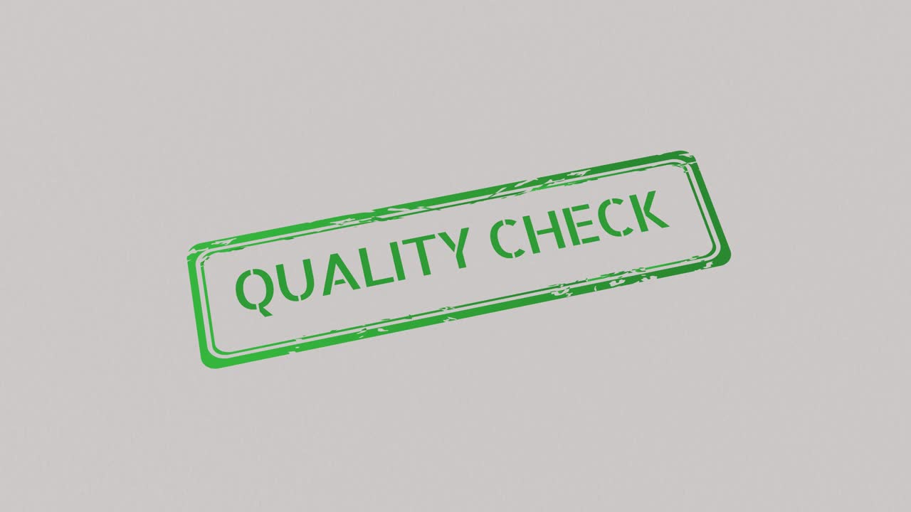 sello de control de calidad