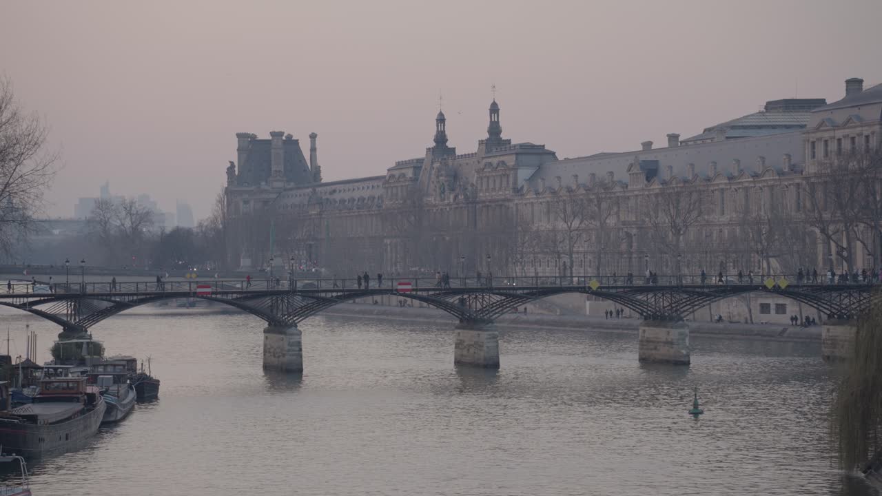 Bridge over the Seine River in Paris
