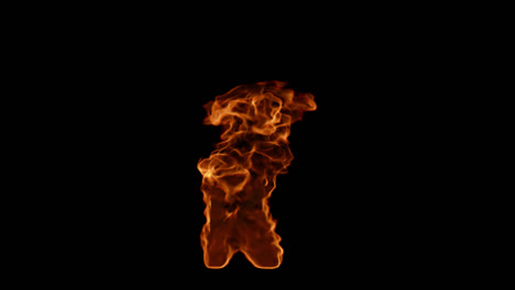 abstract fire graphic