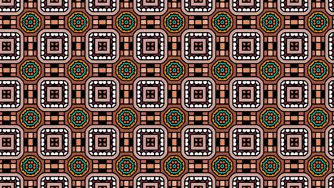 beautiful seamless pattern with square and rhombus elements in gray and brown