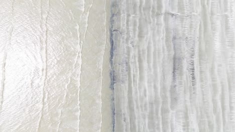 aerial view of the beautiful beach.