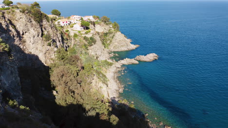 rocks near the calm ocean