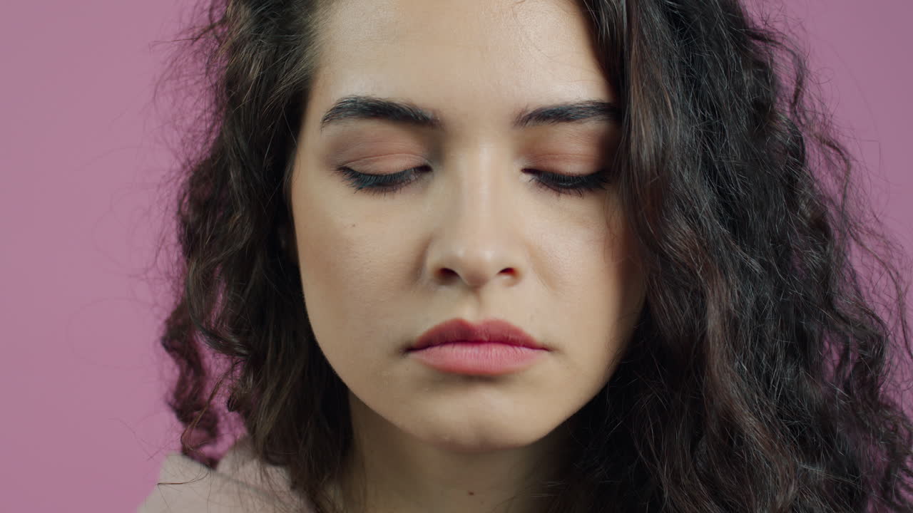 retrato en primer plano de una mujer