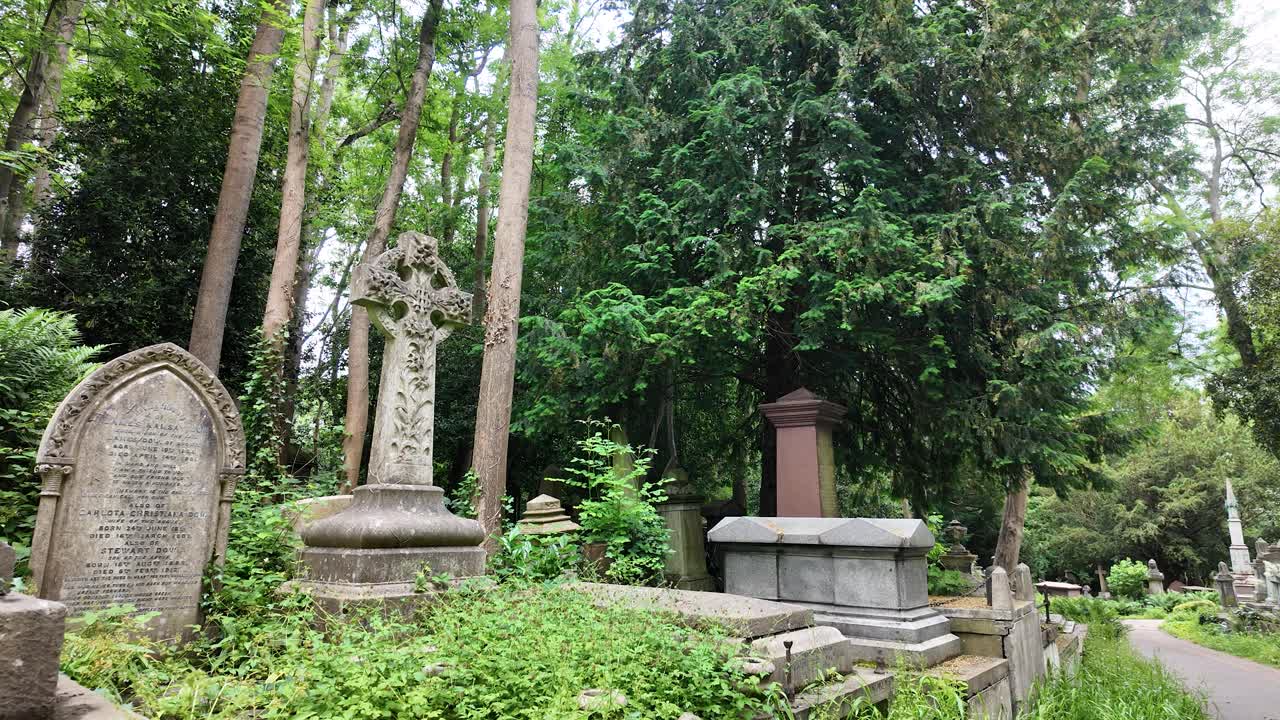 Praise those within Highgate Cemetery, London, United Kingdom