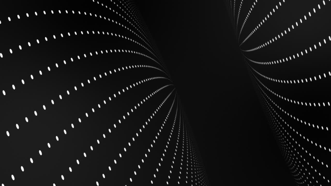 Astrazione di linee puntinate