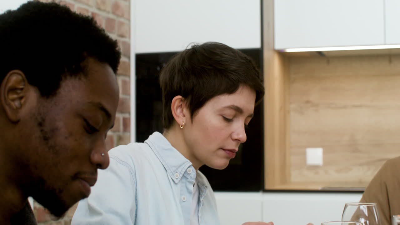 Woman on a friends reunion