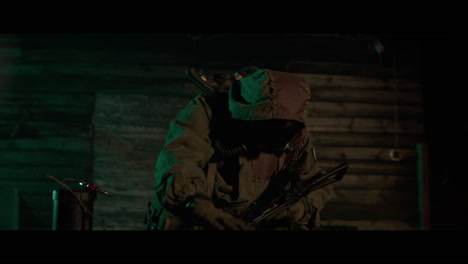 post-apocalyptic soldier