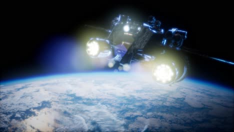 el transbordador espacial despegando en una misión