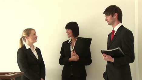 trabajo en equipo de negocios
