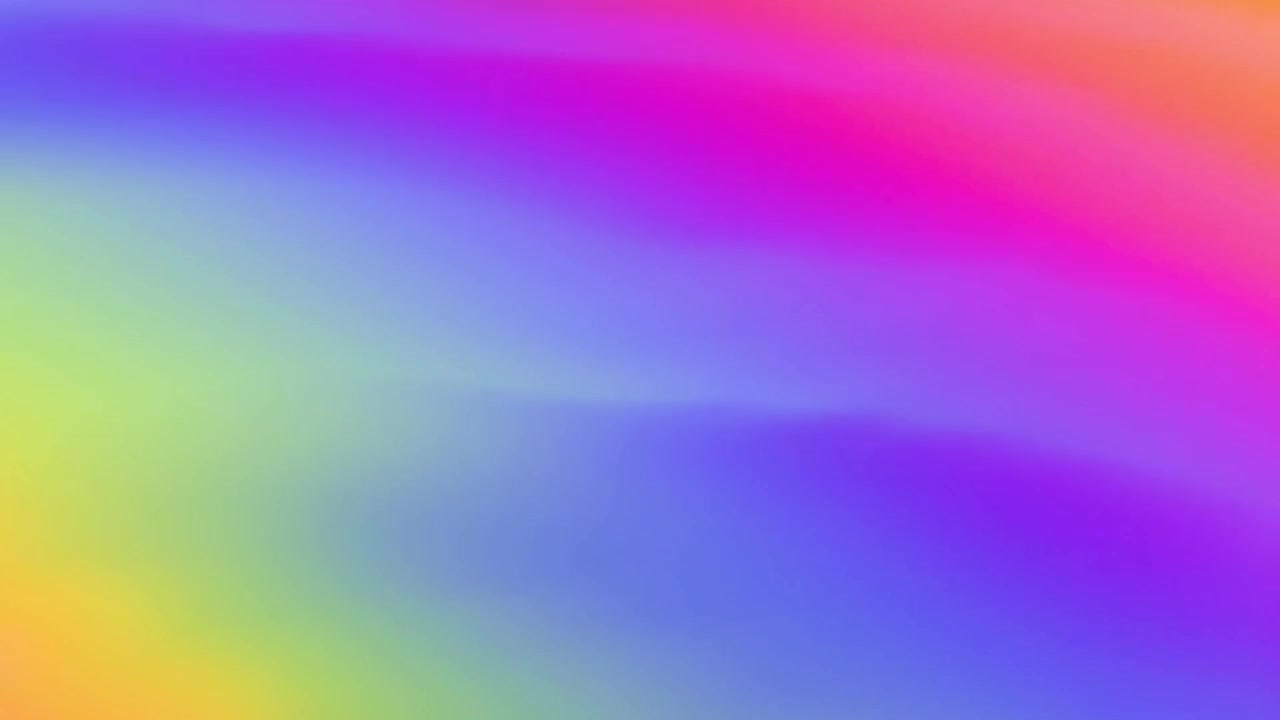 Vivace gradiente astratto di colori dell'arcobaleno che fluiscono dolcemente.