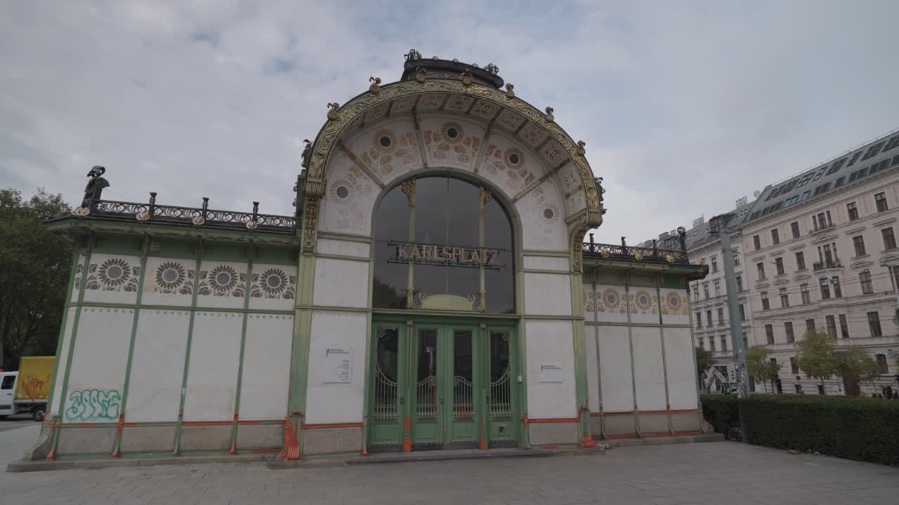 Karlsplatz Stadtbahn Station in Vienna, Austria