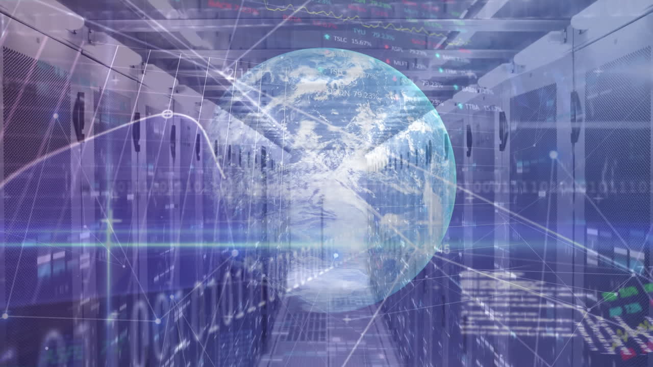 데이터 처리의 애니메이션과 서버  ⁇  위의 글로브