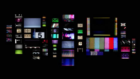 errores de televisión y números de cuenta atrás