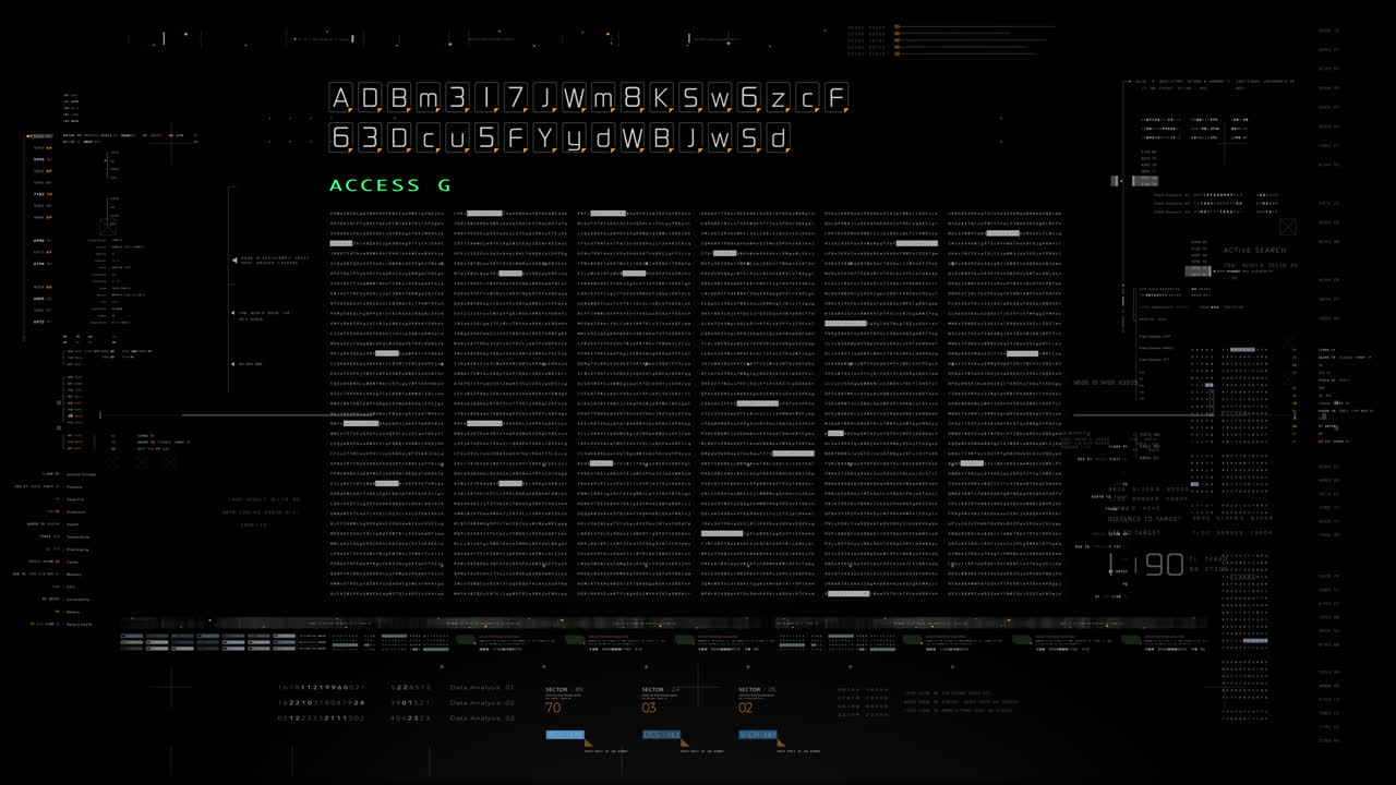 simulación avanzada de matrices de datos con un entorno digital de vanguardia con una visualización dinámica e inmersiva de las redes de información de matrices de datos interconectadas