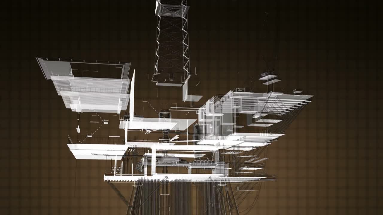Loop Rotate Oil and Gas CentralPprocessing Platform
