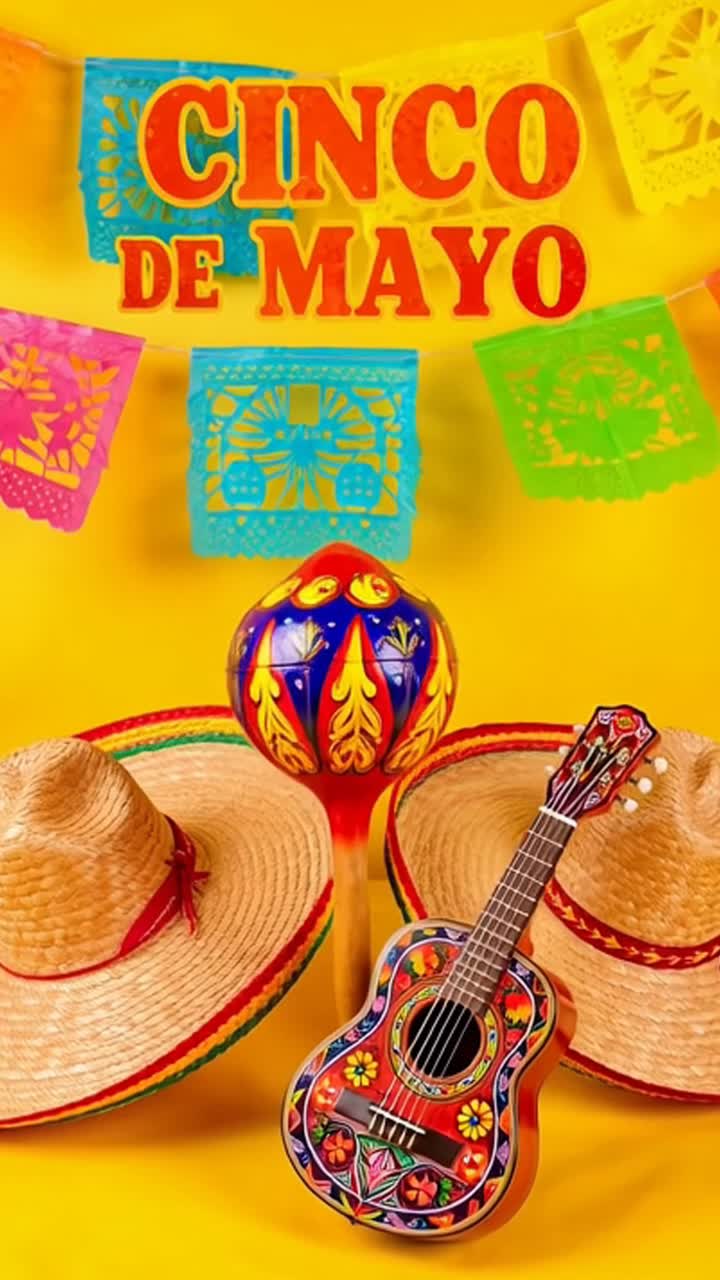 Celebração do Cinco de Mayo, festival de feriado mexicano