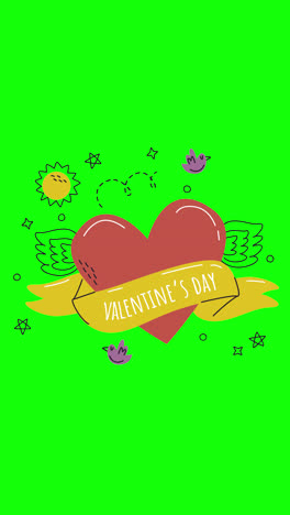 valentine's day heart illustration