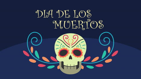 ilustración del día de los muertos